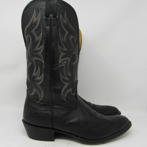 black bullhide boots